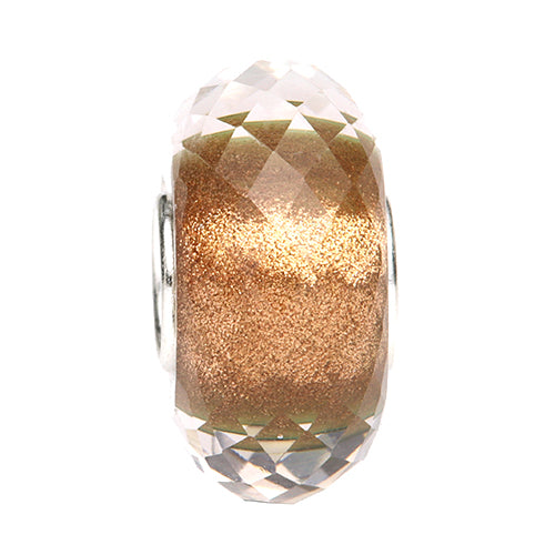 Ogerbeads Primerose Sparkle Elemental Fragments pink and gold glass Bead by The Alternative Bead. Your official Ogerbeads Retailer from Germany