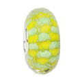 Ogerbeads Mimosa Puffy Fragments yellow and green glass Bead by The Alternative Bead. Your official Ogerbeads Retailer from Germany