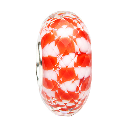  Ogerbeads Candy Cane Puffy Fragments Bead by The Alternative Bead 