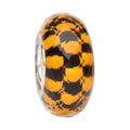 Ogerbeads Pumpkin Puffy Fragments black and orange glass Bead by The Alternative Bead. Your official Ogerbeads Retailer from Germany