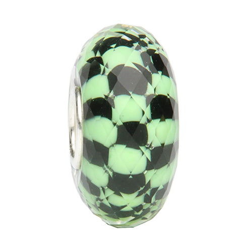 Ogerbeads Poison Apple Puffy Fragments black and green glass Bead by The Alternative Bead. Your official Ogerbeads Retailer from Germany