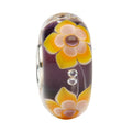 Ogerbeads Crystal Diamond Flowers purple and floral glass Bead by The Alternative Bead. Your official Ogerbeads Retailer from Germany