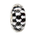 Ogerbeads Black and White Puffy Fragments black and white glass Spacer by The Alternative Bead. Your official Ogerbeads Retailer from Germany