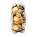 Ogerbeads Pumpkin Moonlight Speckles  glass Bead by The Alternative Bead. Your official Ogerbeads Retailer from Germany