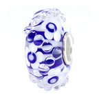 Ogerbeads Delft Blue Flower Drops blue and white glass Bead by The Alternative Bead. Your official Ogerbeads Retailer from Germany