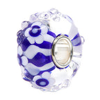 Ogerbeads Delft Blue Flower Drops blue and white glass Bead by The Alternative Bead. Your official Ogerbeads Retailer from Germany
