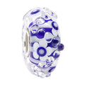 Ogerbeads Delft Blue Flower Drops blue and white glass Bead by The Alternative Bead. Your official Ogerbeads Retailer from Germany