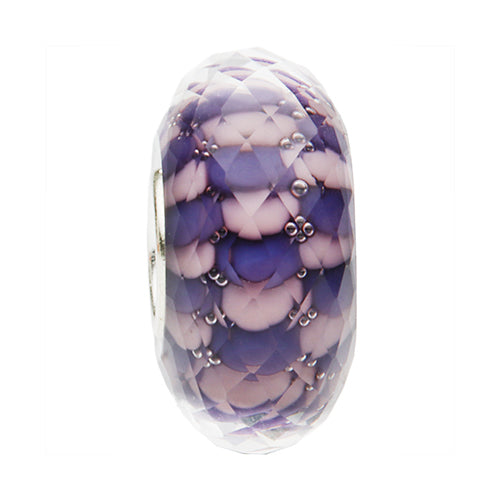 Ogerbeads Cheshire Puffy Fragments purple and pink glass Bead by The Alternative Bead. Your official Ogerbeads Retailer from Germany