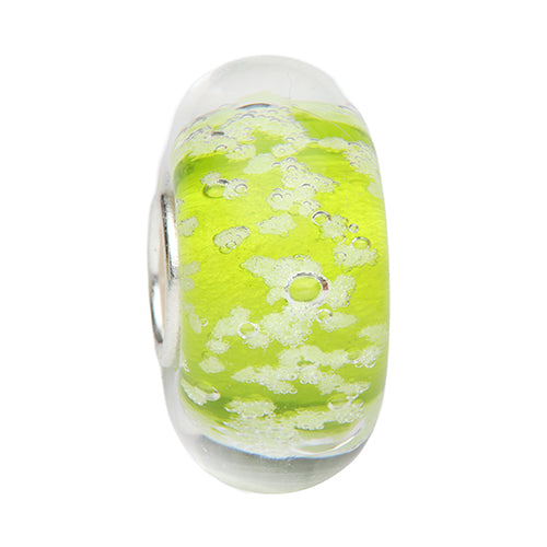 Ogerbeads Moss Moonlight green glass Bead by The Alternative Bead. Your official Ogerbeads Retailer from Germany