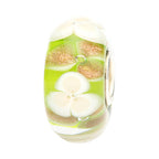 Ogerbeads Bridal Gold Flowers – LIMITED green and gold glass Bead by The Alternative Bead. Your official Ogerbeads Retailer from Germany