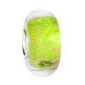 Ogerbeads Moss Pixiedust Elemental green and gold glass Bead by The Alternative Bead. Your official Ogerbeads Retailer from Germany