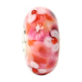 Ogerbeads Strawberry FlowerStone red and pink glass Bead by The Alternative Bead. Your official Ogerbeads Retailer from Germany