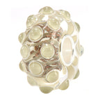 Ogerbeads Clay Pixiedust Drops beige and gold glass Bead by The Alternative Bead. Your official Ogerbeads Retailer from Germany