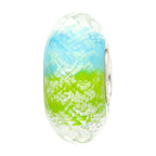 Ogerbeads Tropical Moonlight Fragments blue and green and glow-in-the-dark glass Bead by The Alternative Bead. Your official Ogerbeads Retailer from Germany