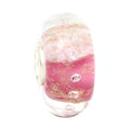 Ogerbeads Raspberry Rose Diamonds Pixiedust pink and gold glass Bead by The Alternative Bead. Your official Ogerbeads Retailer from Germany