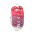 Ogerbeads Brilliant Rose Diamonds Pixiedust red and pink and gold glass Bead by The Alternative Bead. Your official Ogerbeads Retailer from Germany
