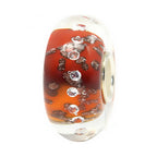 Ogerbeads Candy Apple Diamonds Pixiedust red and orange and gold glass Bead by The Alternative Bead. Your official Ogerbeads Retailer from Germany