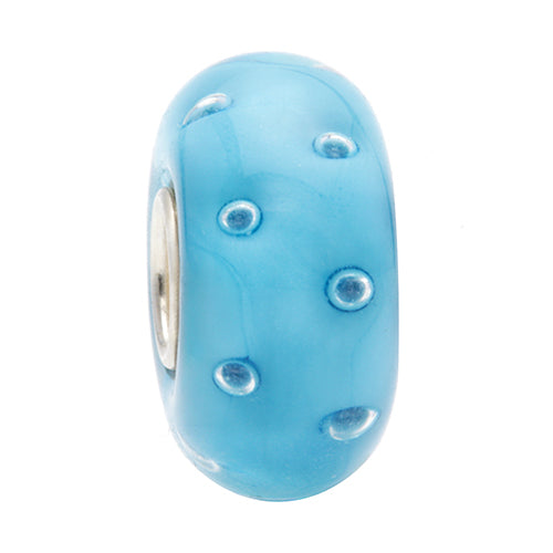 Ogerbeads Pacific Blue Dewdrops blue glass Bead by The Alternative Bead. Your official Ogerbeads Retailer from Germany