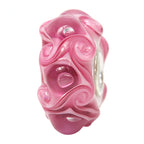 Ogerbeads Cerise Bubbles Twister pink glass Bead by The Alternative Bead. Your official Ogerbeads Retailer from Germany