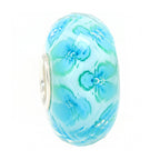 Ogerbeads SeaFoam Clover Fragments blue glass Bead by The Alternative Bead. Your official Ogerbeads Retailer from Germany