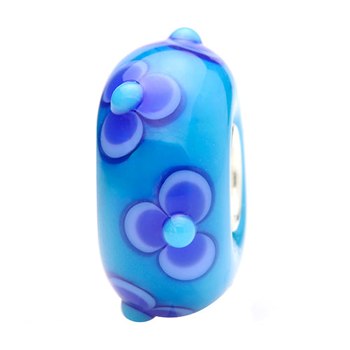 Ogerbeads Sapphire Flower Bunch Light blue glass Bead by The Alternative Bead. Your official Ogerbeads Retailer from Germany