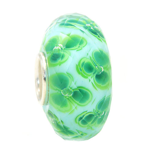 Ogerbeads Bermuda Clover Fragments green glass Bead by The Alternative Bead. Your official Ogerbeads Retailer from Germany