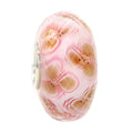 Ogerbeads Maple Pink Clover Fragments pink and beige glass Bead by The Alternative Bead. Your official Ogerbeads Retailer from Germany