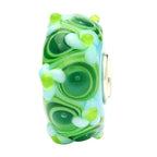 Ogerbeads Bermuda Flower Field green glass Bead by The Alternative Bead. Your official Ogerbeads Retailer from Germany