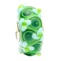 Ogerbeads Bermuda Flower Field green glass Bead by The Alternative Bead. Your official Ogerbeads Retailer from Germany