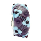 Ogerbeads Lavender Blue Flower Field purple and blue glass Bead by The Alternative Bead. Your official Ogerbeads Retailer from Germany