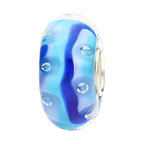 Ogerbeads Sapphire Sprinkles blue glass Bead by The Alternative Bead. Your official Ogerbeads Retailer from Germany