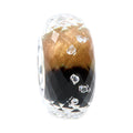 Ogerbeads Obsidian Diamond Fragments brown and black glass Bead by The Alternative Bead. Your official Ogerbeads Retailer from Germany