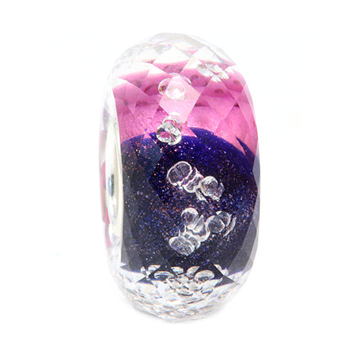 Ogerbeads Desirable Blue Diamond Fragments blue and pink glass Bead by The Alternative Bead. Your official Ogerbeads Retailer from Germany