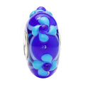 Ogerbeads Sapphire Flower Twister blue glass Bead by The Alternative Bead. Your official Ogerbeads Retailer from Germany