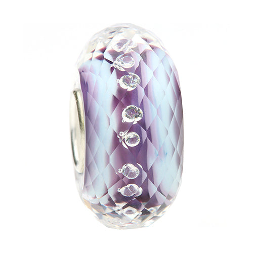 Ogerbeads Lavender Blue Diamonds Fragments purple and blue glass Bead by The Alternative Bead. Your official Ogerbeads Retailer from Germany