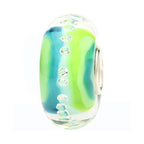 Ogerbeads Bermuda Diamonds green and blue glass Bead by The Alternative Bead. Your official Ogerbeads Retailer from Germany