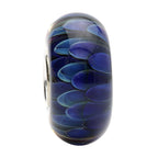 Ogerbeads Fairy Heaven Chrysantium blue glass Bead by The Alternative Bead. Your official Ogerbeads Retailer from Germany