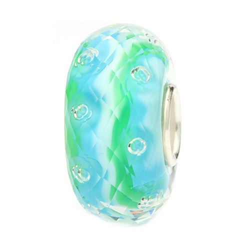 Ogerbeads Seafoam Sprinkles Fragments blue and green glass Bead by The Alternative Bead. Your official Ogerbeads Retailer from Germany