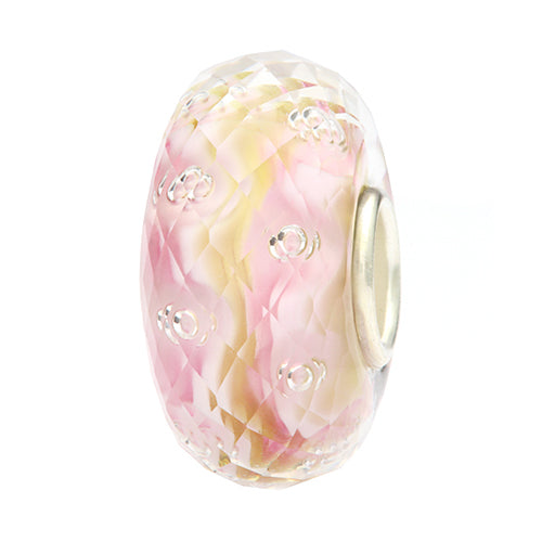 Ogerbeads Maple Pink Sprinkles Fragments pink and beige glass Bead by The Alternative Bead. Your official Ogerbeads Retailer from Germany