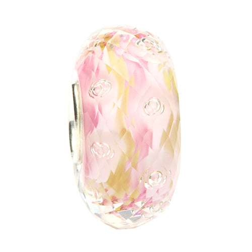 Ogerbeads Maple Pink Sprinkles Fragments pink and beige glass Bead by The Alternative Bead. Your official Ogerbeads Retailer from Germany