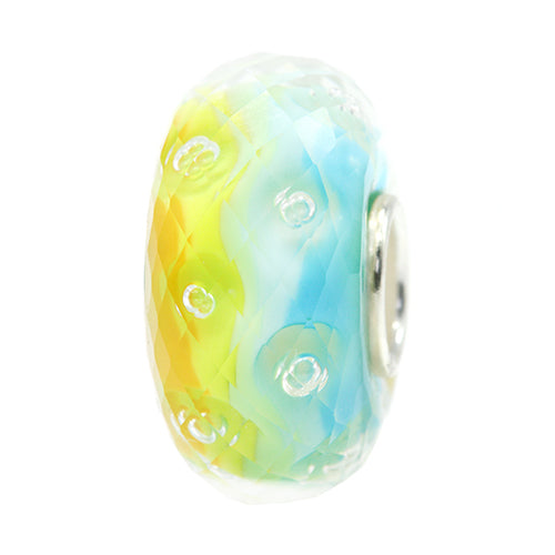 Ogerbeads Sunny Beach Sprinkles Fragments blue and green glass Bead by The Alternative Bead. Your official Ogerbeads Retailer from Germany