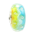 Ogerbeads Sunny Beach Sprinkles Fragments blue and green glass Bead by The Alternative Bead. Your official Ogerbeads Retailer from Germany