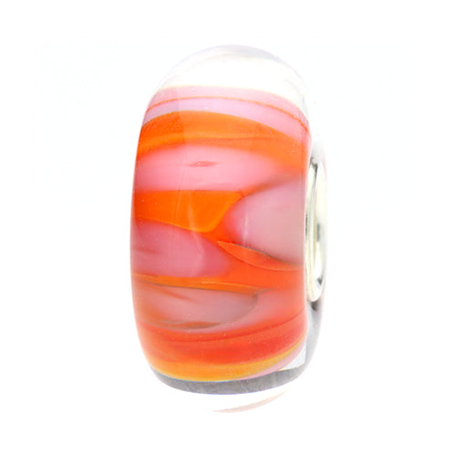 Ogerbeads Mango Sorbet red and orange glass Bead by The Alternative Bead. Your official Ogerbeads Retailer from Germany