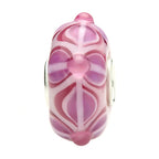 Ogerbeads Violetta Pink Fire Flowers pink glass Bead by The Alternative Bead. Your official Ogerbeads Retailer from Germany