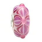 Ogerbeads Violetta Pink Fire Flowers pink glass Bead by The Alternative Bead. Your official Ogerbeads Retailer from Germany