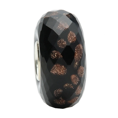 Ogerbeads Black Goldstone Fragments black; gold glass Bead by The Alternative Bead. Your official Ogerbeads Retailer from Germany