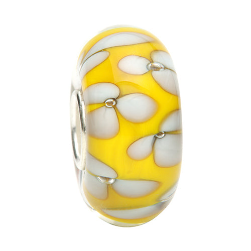 Ogerbeads Buttercup Bliss Flowers yellow and floral glass Bead by The Alternative Bead. Your official Ogerbeads Retailer from Germany