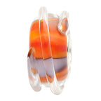 Ogerbeads Mangolicious Magic Light purple and orange and red glass Bead by The Alternative Bead. Your official Ogerbeads Retailer from Germany