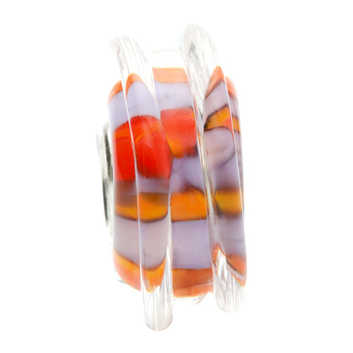 Ogerbeads Mangolicious Magic Light purple and orange and red glass Bead by The Alternative Bead. Your official Ogerbeads Retailer from Germany