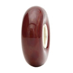 Ogerbeads Firebrick Slim Elemental brown glass Spacer by The Alternative Bead. Your official Ogerbeads Retailer from Germany
